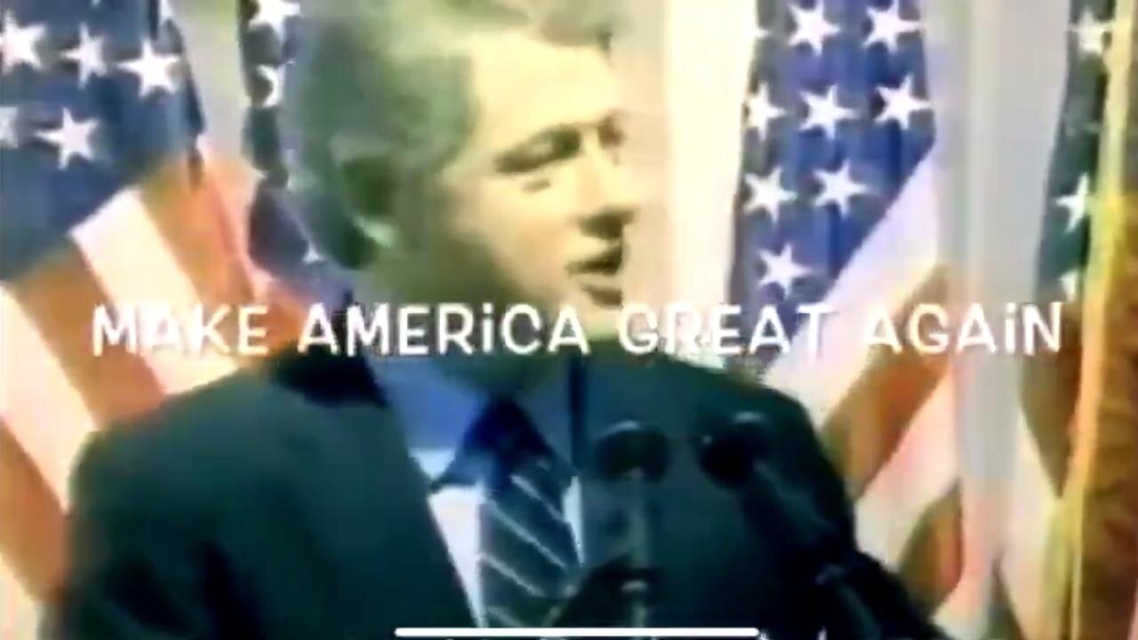 Bill Clinton Said 'Make America Great Again'... Again and Again (1991)