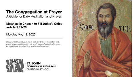 Matthias Is Chosen to Fill Judas’s Office—Acts 1:12-26