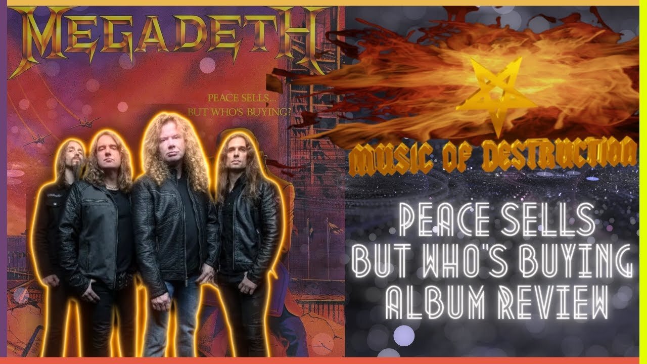 ✠Megadeth Peace Sells But Whos Buying Review✠
