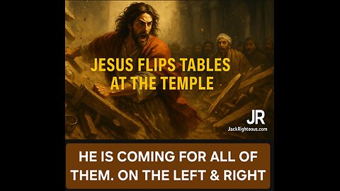 God's gonna flip those tables!