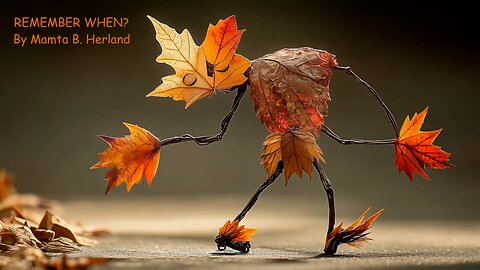 REMEMBER WHEN Animated video art by Mamta B. Herland 🦋🦋🦋