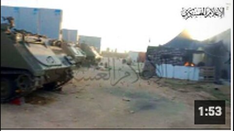 "Israeli Military Base Seized by Palestinians, 18+ Age Warning"