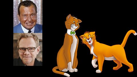 Animated Voice Comparison- Thomas O'Malley (Aristocats)