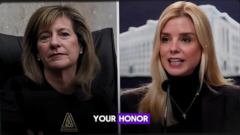 Judge Amy Berman Jackson Tries to Jail Pam Bondi, Moments Later She Takes Back Her Decision!!!