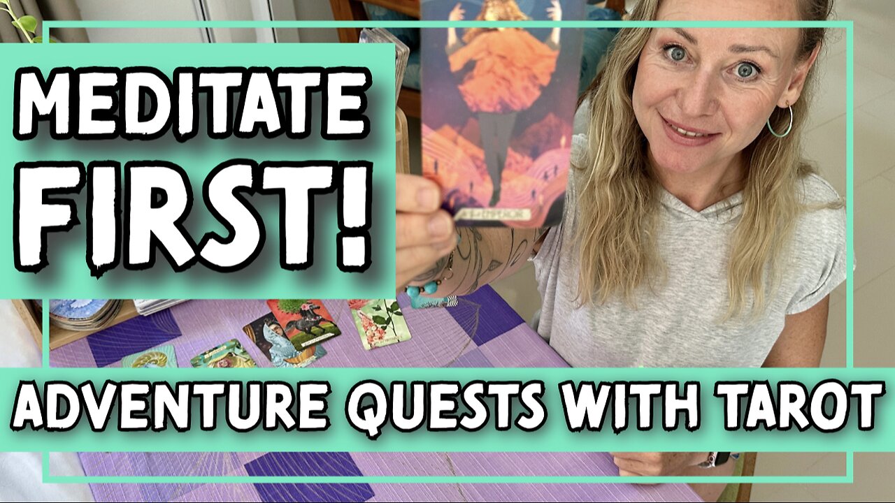 Adventure Quests with Tarot: Self-Validation & Inspired Action with The King of Cups and The Emperor