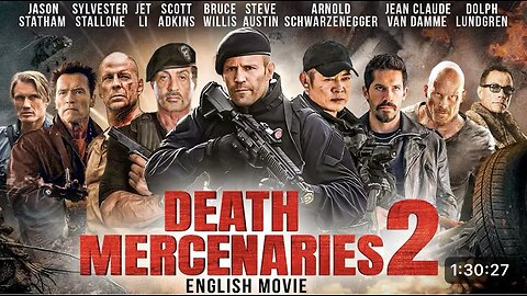 Jason Statham, Stallone, Schwarzenegger & Scott Adkins In DEATH MERCENARIES 2 | English Action Movie