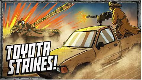 🚙💥 The Toyota War: When Pickup Trucks Changed Modern Warfare 🔥🌍 | Animated History