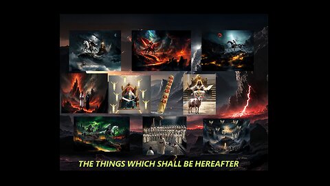 THE THINGS WHICH SHALL BE HEREAFTER Dr. Ronald Fanter