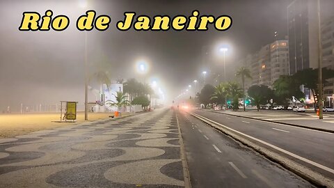 11 PM WALKING IN COPACABANA | RIO DE JANEIRO, BRAZIL