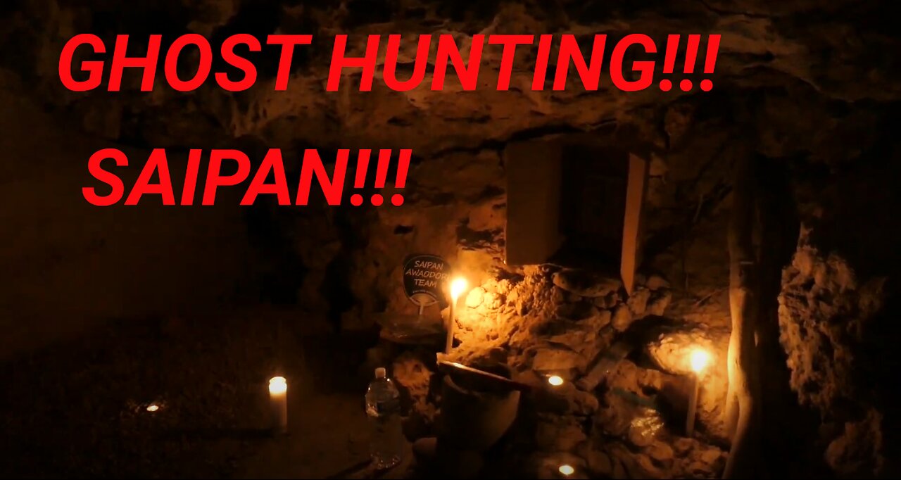 GHOST HUNTING at Command Post- SAIPAN ISLAND!! CNMI! サイパン島
