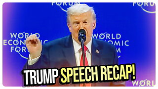 Trump's MASSIVE Speech at Davos! Church Service Attack FALLOUT! Rebel HUMILIATES Freeland & MORE!