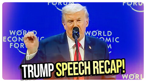 Trump's MASSIVE Speech at Davos! Church Service Attack FALLOUT! Rebel HUMILIATES Freeland & MORE!