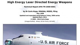 Earthquake inducing “high energy laser Direct Weapons” Seen By Raytheon Whistleblower Eric Hecker