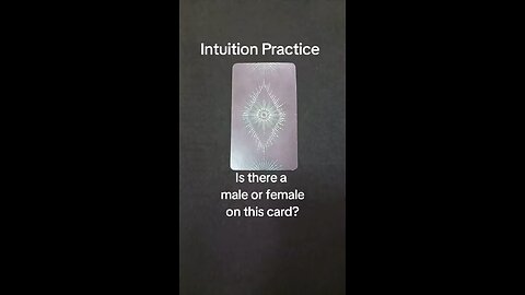 Practice Your Intuition (3)