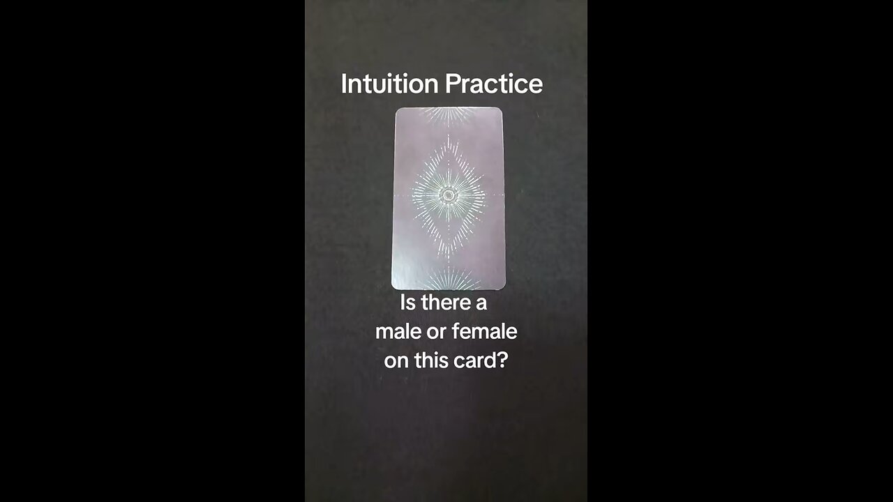 Practice Your Intuition (3)