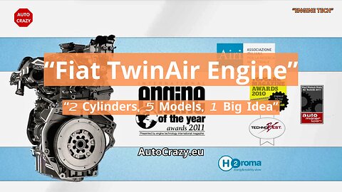 New Fiat TwinAir Engine (2012) | Small Engine, Big Innovation