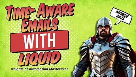 How to Use Liquid to Personalize Emails by Time of Day | Advanced CRM Automation Tutorial