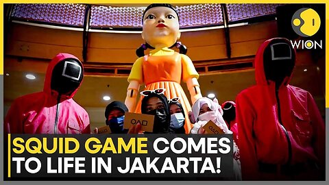 Indonesia: Squid Game Fans Take Part in Real-Life Challenges in Jakarta | WION