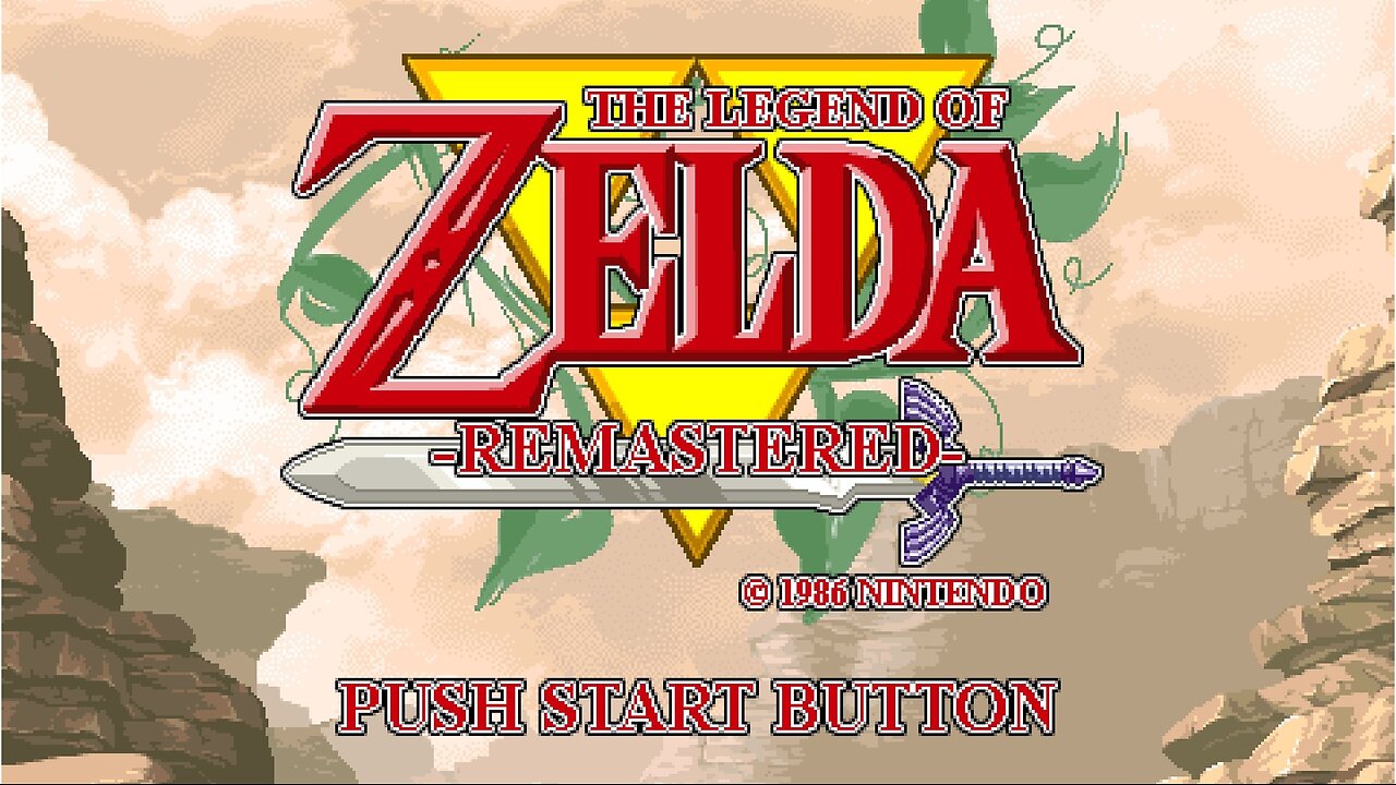 The Legend of Zelda Remastered HD (NES)