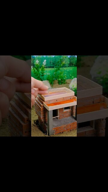 From Mini Bricks to an Adorably Cute House – How I Did It? #vfuho #miniature #house