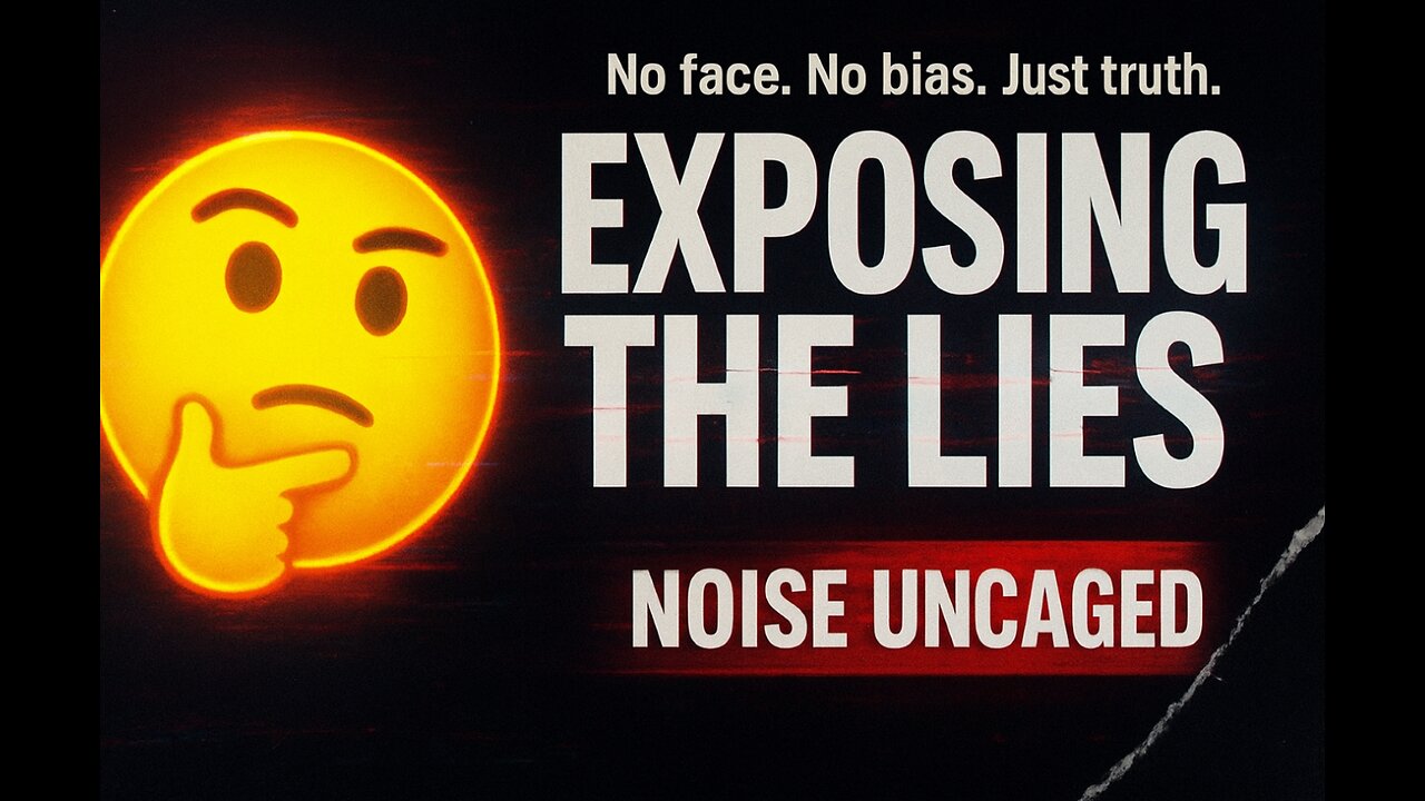 Tired of Lies? Welcome to Noise Uncaged 🔥 (Channel Intro)