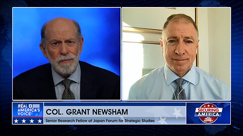 With Colonel Grant Newsham & Steven Hecht