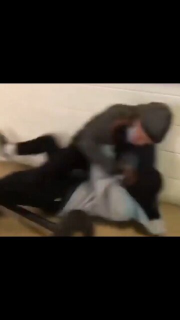 Student fights back against bully. Bully should change schools after this.