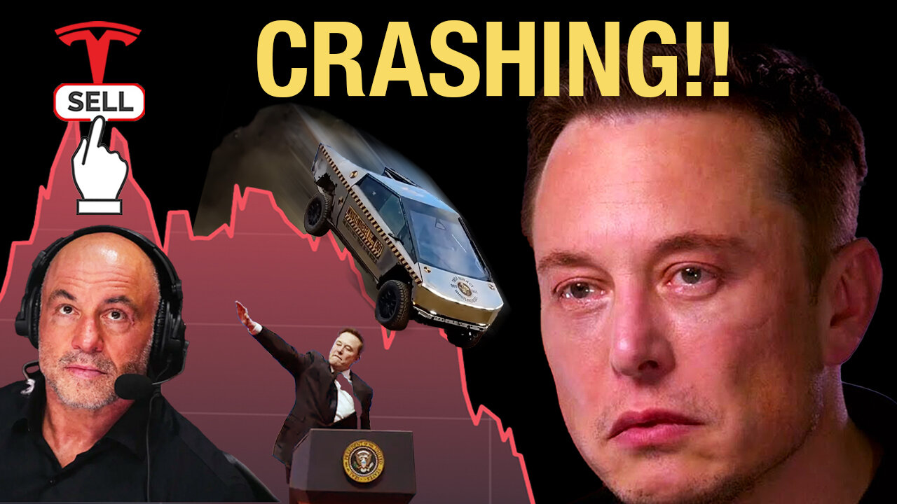 Tesla, Elon Musk & Joe Rogan are CRASHING!
