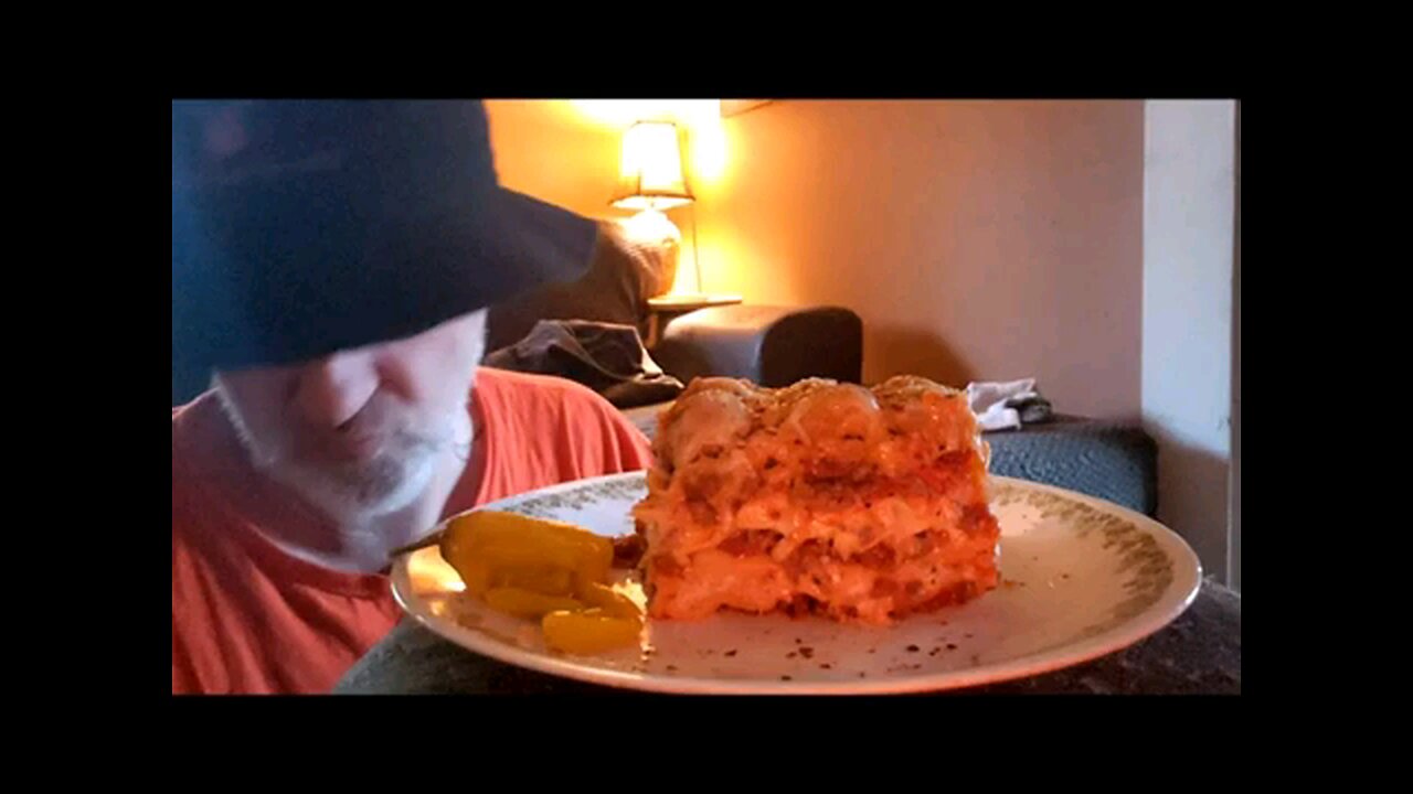 Delicious Lasagna Mukbang YUM