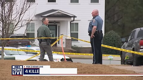 4 killed in horrific domestic shooting; kids hide in closet