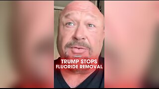 Alex Jones: Trump DOJ Wants More Neurotoxic Fluoride in Your Drinking Water - 7/14/25
