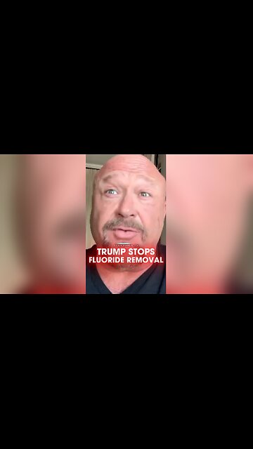 Alex Jones: Trump DOJ Wants More Neurotoxic Fluoride in Your Drinking Water - 7/14/25