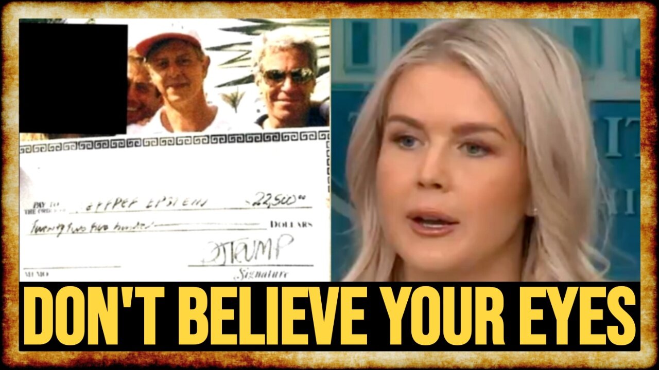 New Epstein Photo LEAKS, White House DOUBLES DOWN on DENIAL