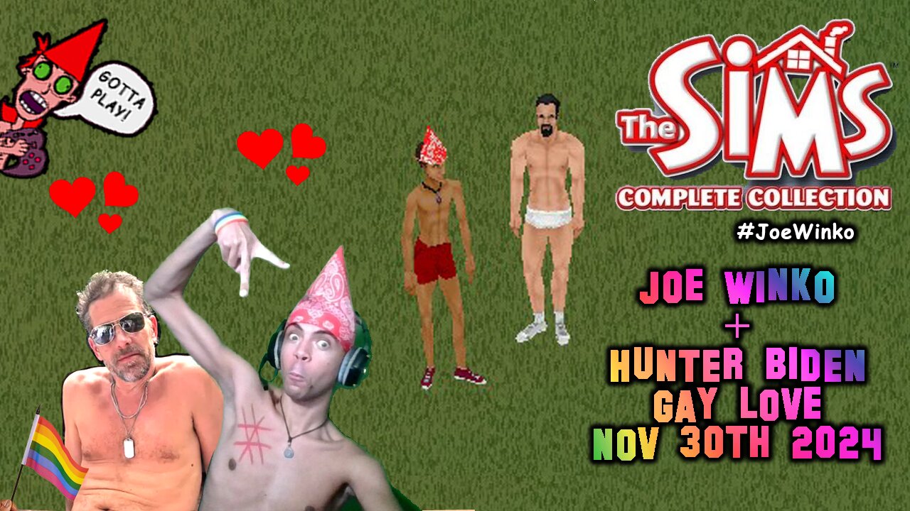 Hunter Biden Husband (Nov 30th 2024) - Sims 1 Gaming Livestream - Joe Winko