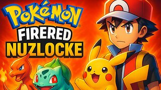 Pokemon Fire Red Nuzlocke | Night Time Nuzzles