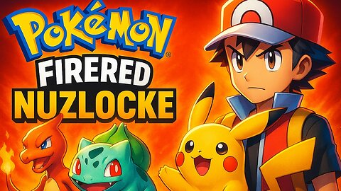 Pokemon Fire Red Nuzlocke | Night Time Nuzzles