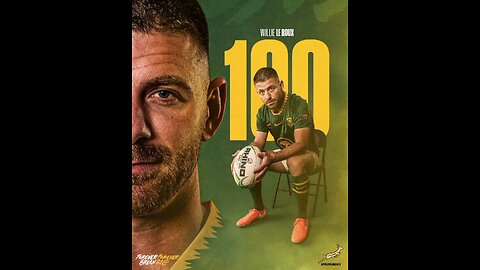 Willie le roux's 100th test match