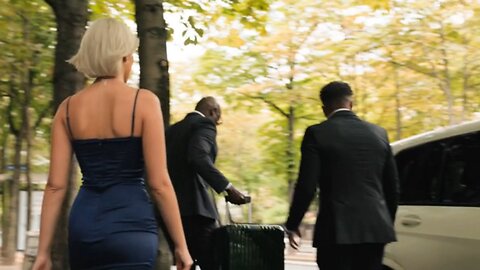 Two Black Men Are PA Of This Hot White Supermodel 