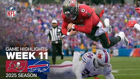 Tampa Bay Bunccaneers Vs Buffalo Bills week 11 game highlights
