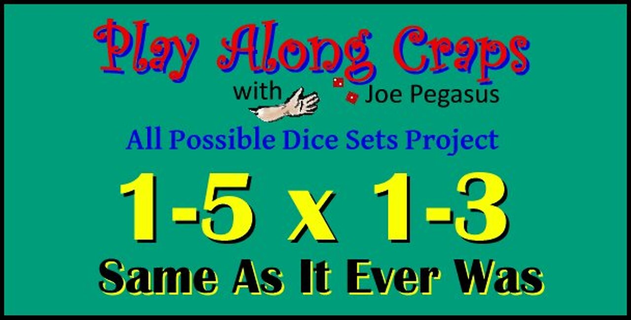 1.5 x 1.3 Dice Set On Hard Table