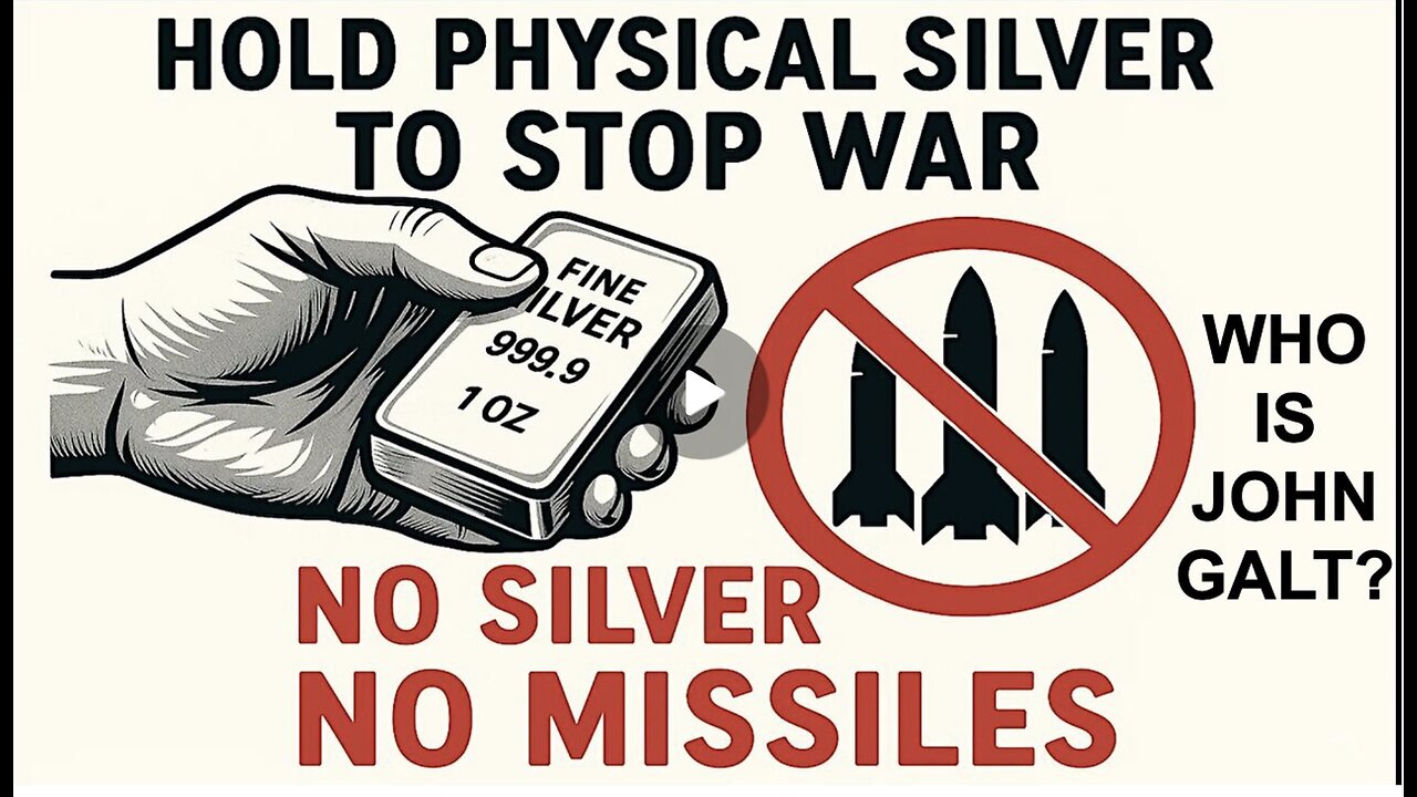 SGT REPORT W/ THE STEALTH SILVER BULL MARKET IS HERE! -- Bix Weir. WHO IS John Galt?