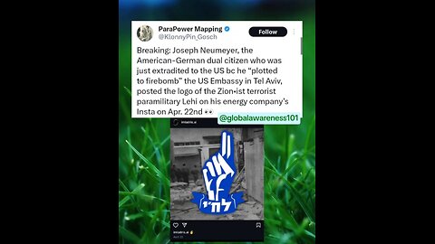 Guy who tried to firebomb US embassy in Tel Aviv was a Zionist terrorist