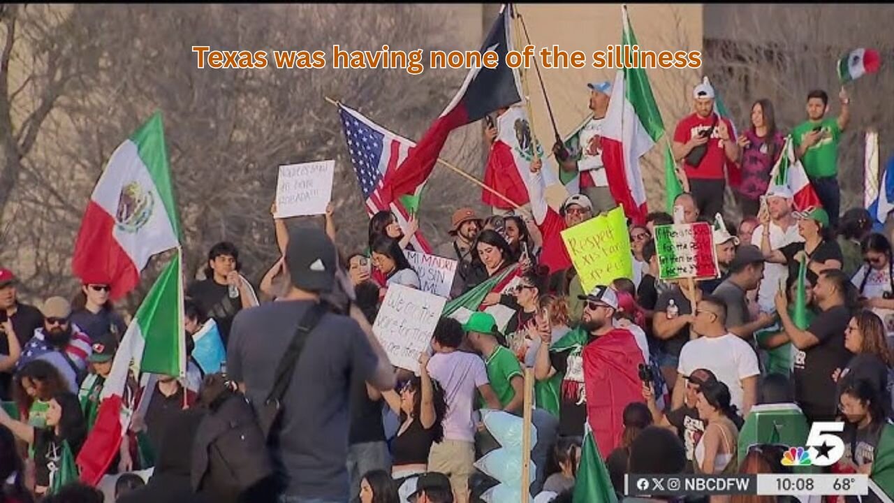 Dallas and Texas both said no to the silliness of the pro-criminal riots liberals tried to start