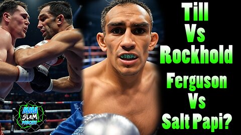 Till Vs Rockhold BOXING | Is Tony Ferguson gonna LOSE to a Salt Papi?