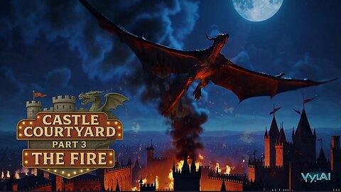 Stiletto Strings – Castle Courtyard: Part 3 (The Fire) (Official Music Video)