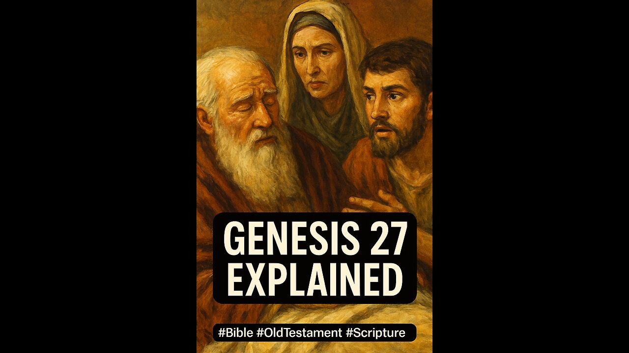 Genesis 27: The Blessing Stolen | Jacob Tricks Isaac | Shocking Bible Betrayal