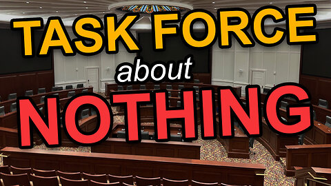 A Task Force About Nothing | Dumbest Bill in America