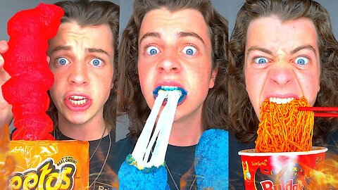 lukedidthat spicy, lukedidthat takis, luke did that, spicy food, spice king