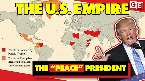 Donald Trump 'The Peace President' Bombed 10 Countries - Wants 1.5 TRILLION For Military Invasions