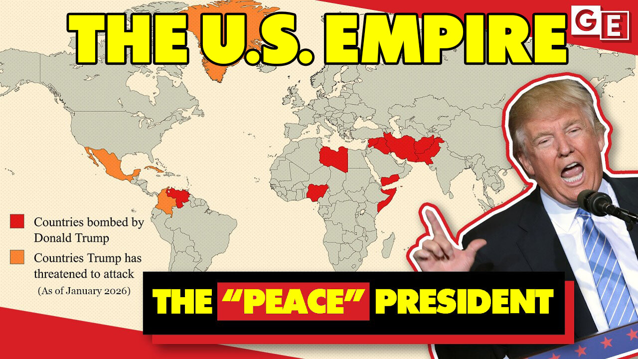 Donald Trump 'The Peace President' Bombed 10 Countries - Wants 1.5 TRILLION For Military Invasions